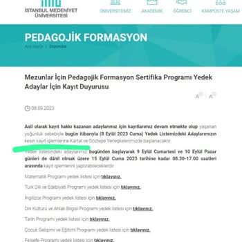 İstanbul Medeniyet Üniversitesi Verilen Hak Geri Alınamaz!