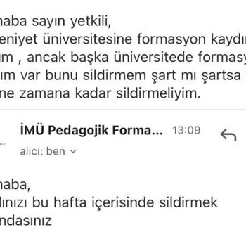 İstanbul Medeniyet Üniversitesi Verilen Hak Geri Alınamaz!