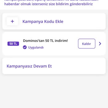 GetirYemek Kampanya Var Ama Yok.!