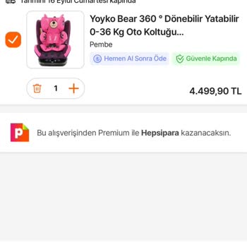 Hepsiburada'da Ürün Üzerindeki Fiyatla Sepetteki Fiyat Uyuşmuyor!