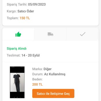 Trendyol Satıcı İle İletişime Geçilmiyor.