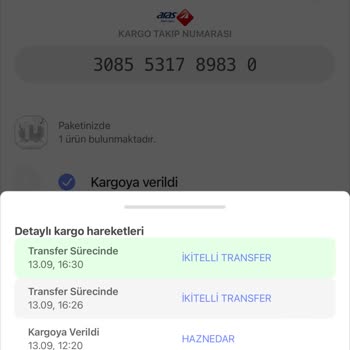 Aras Kargo Teslim Edilmeyen İade