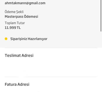 Beko Firması Stokta Yok Diyerek Benden Habersiz Siparişimi İptal Etti