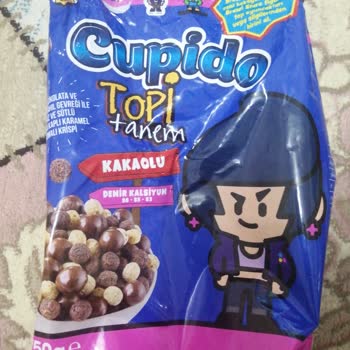 BİM Cupido Topi Tanem Kahvaltılık Gevrek İçinden Oyuncak Çıkmadı