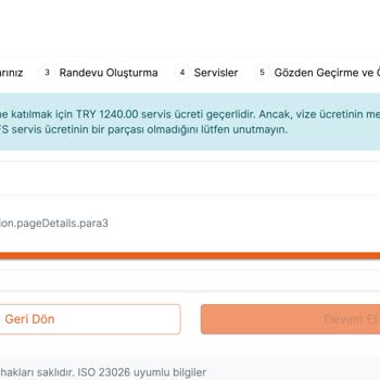 VFS Global OTP Kronik Hatası
