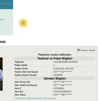 UPS Türkiye Kargomun Kayıp Olması