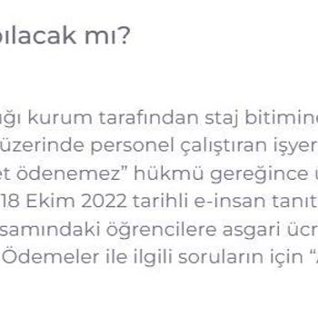 Kariyer Kapısı Ulusal Staj Programı Staj Ücreti Eksik Yattı