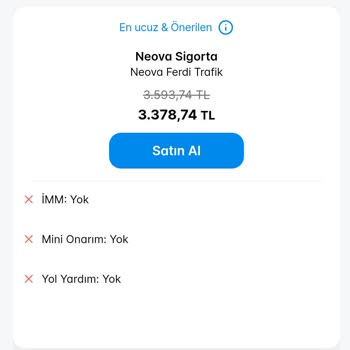 Sigortam.net Söz Verdiği İndirimi Yapmıyor.