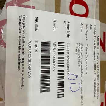Miniso Eksik Ürün Gönderimi