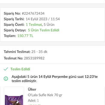 Trendyol Hızlı Market Eti Son Kullanma Tarihi Geçmiş Ürün