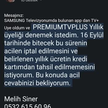 Turkcell TV+ Üyelik İptal Edilmiyor