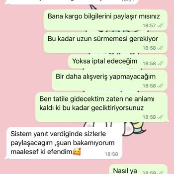 LESEQUENCE Kargo Ve İade Sorunu