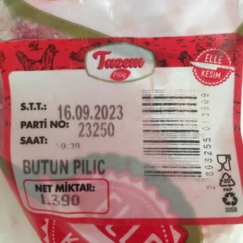 BİM’den Alınan Tavuğun Bozuk Olması Ve İade Alınmaması