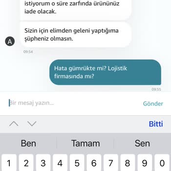 Amazon Teslim Edilemeyen Üründe Para İadesi Yapılmıyor
