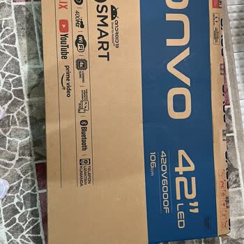 Onvo TV Kutusunun İçerisinde Kumanda Ve Diğer Aparatlar Çıkmadı.