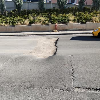 ABB - Ankara Büyükşehir Belediyesi Okul Önünde Yol Bozukluğu