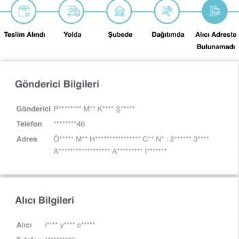 Pull Bear Kargom İadeye Gitti