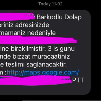 PTT Kargo İlgisiz Ve Özensiz Dağıtım, Üşengeçlikten Evde Yoktunuz Bahanesi