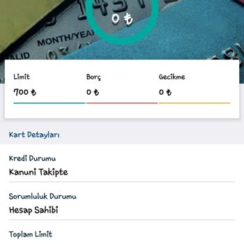 Yapı Kredi Kredi Kartı Takipte Görünmesi