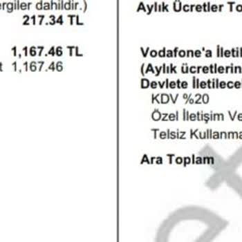 Vodafone Yurt Dışında Kullanmadan Yurt Dışı Kullanım Bedeli Yansıttı!