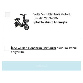 A101 Ürün İptali Ve Para İadesi