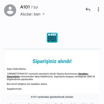 A101 Ürün İptali Ve Para İadesi