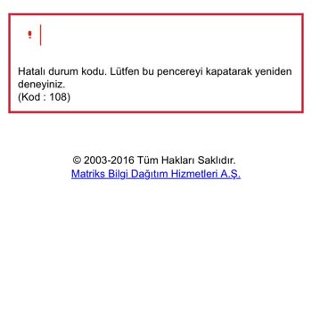 Garanti BBVA E-trader Girilememesi Sürekli 108 Hatası