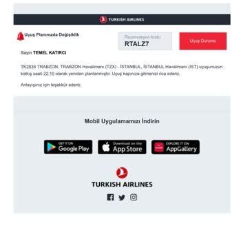 Biletim Olmasına Rağmen Bulamayan THY, Sadece Üzgün!