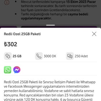 Vodafone Kişiye Özel Farklı Fiyatlandırma