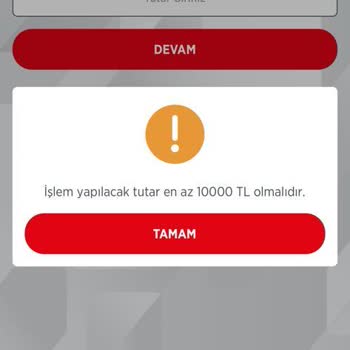 Ziraat Bankası ZBorsa Ya Para Atamıyorum