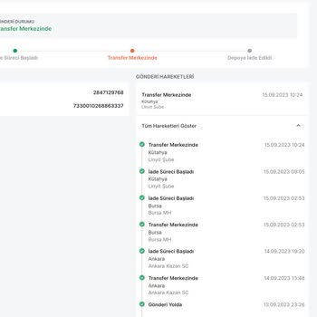 Trendyol'un Kargoyu İptal Ederek Beni Mağdur Etmesi