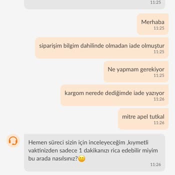 Trendyol'un Kargoyu İptal Ederek Beni Mağdur Etmesi