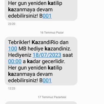 KazandıRio Aynı İnterneti Vermesi