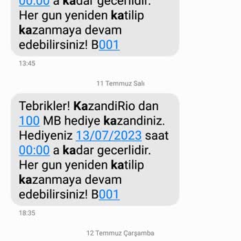 KazandıRio Aynı İnterneti Vermesi