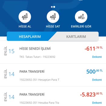 Denizbank Bankadan Takas İşlemi