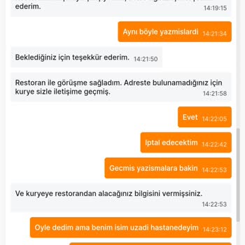 Firmaya Ulaşılamadığı İçin Sipariş İptali Yapmayan Migros Yemek