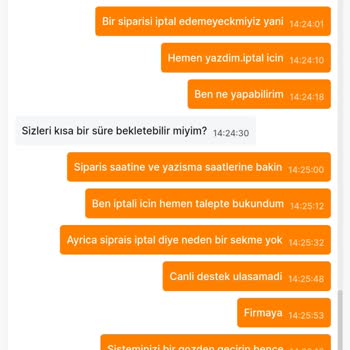 Firmaya Ulaşılamadığı İçin Sipariş İptali Yapmayan Migros Yemek