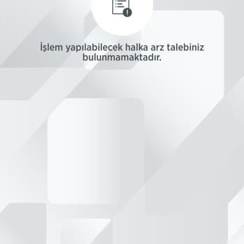 Ziraat Bankası Alış Emri Verdiğim Halde Gözükmüyor