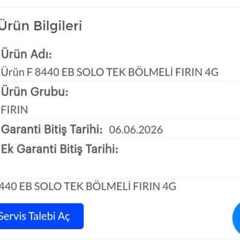 Arçelik Servis Değişim Yapmadı
