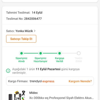 Trendyol Kargo Problemi, Sorumsuzluk, Yanlış Bilgi