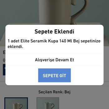 English Home Ürünüm Stokta Olmasına Rağmen İptal Edildi!