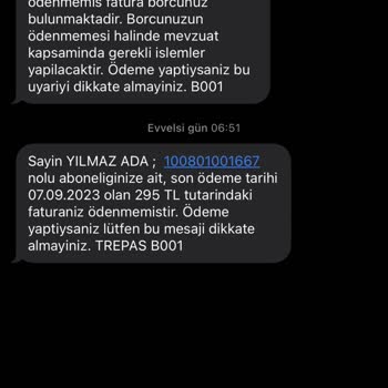 Vodafone Hat Başkası Adına