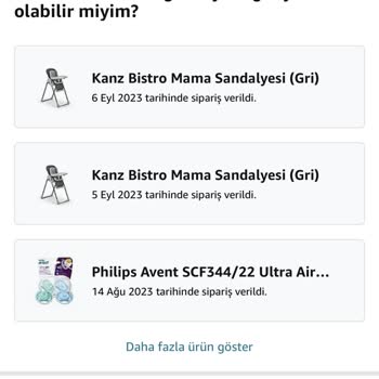 Amazon Eksik Hatalı Ürün
