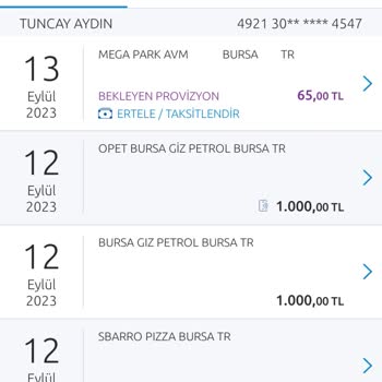 Opet Bayisinin Çift Ödeme Alması