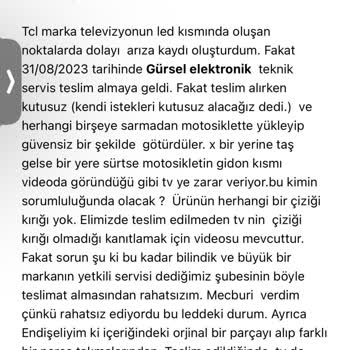 Bilkom TCL Marka Gürsel Elektronik Servis Ve Genel Hizmet