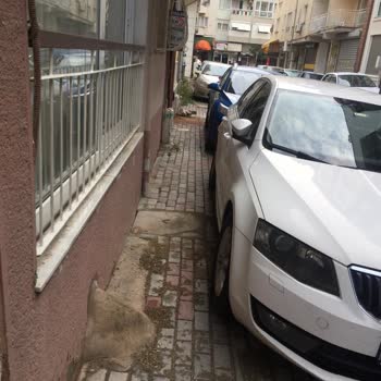 Karşıyaka Belediyesi Kaldırımdaki Engeller İçin Acil Yardım