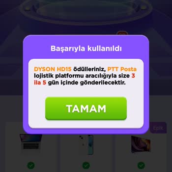 Step Master Çekiliş İle Ürün Gönderimi