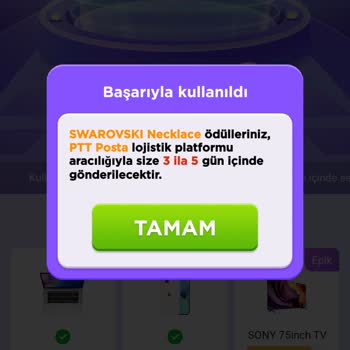 Step Master Çekiliş İle Ürün Gönderimi