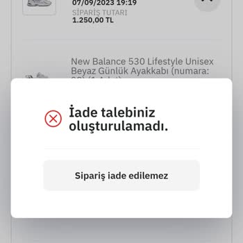 Epttavm- Ürün İadesi Almıyor!