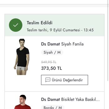 Boyner İnternet Alışverişi Eksik Ürün